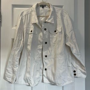 White denim jacket NWOT